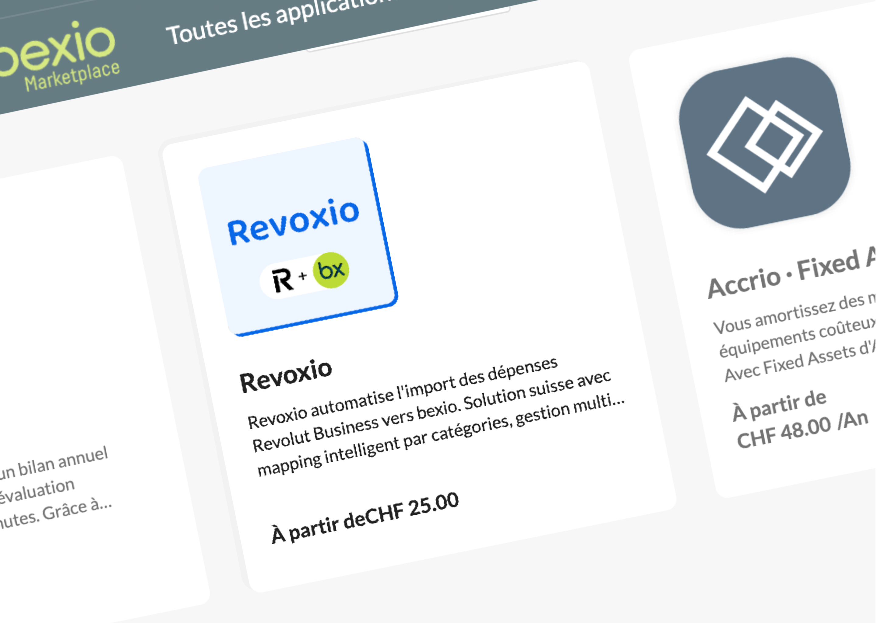 Revoxio becomes official bexio Marketplace partner